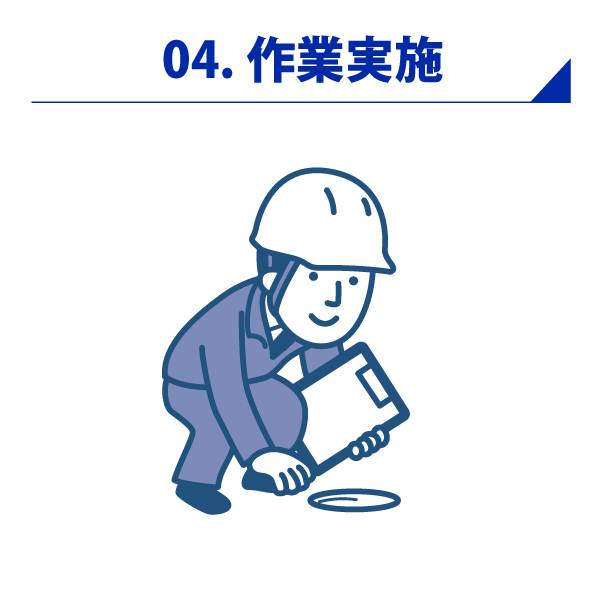 作業実施